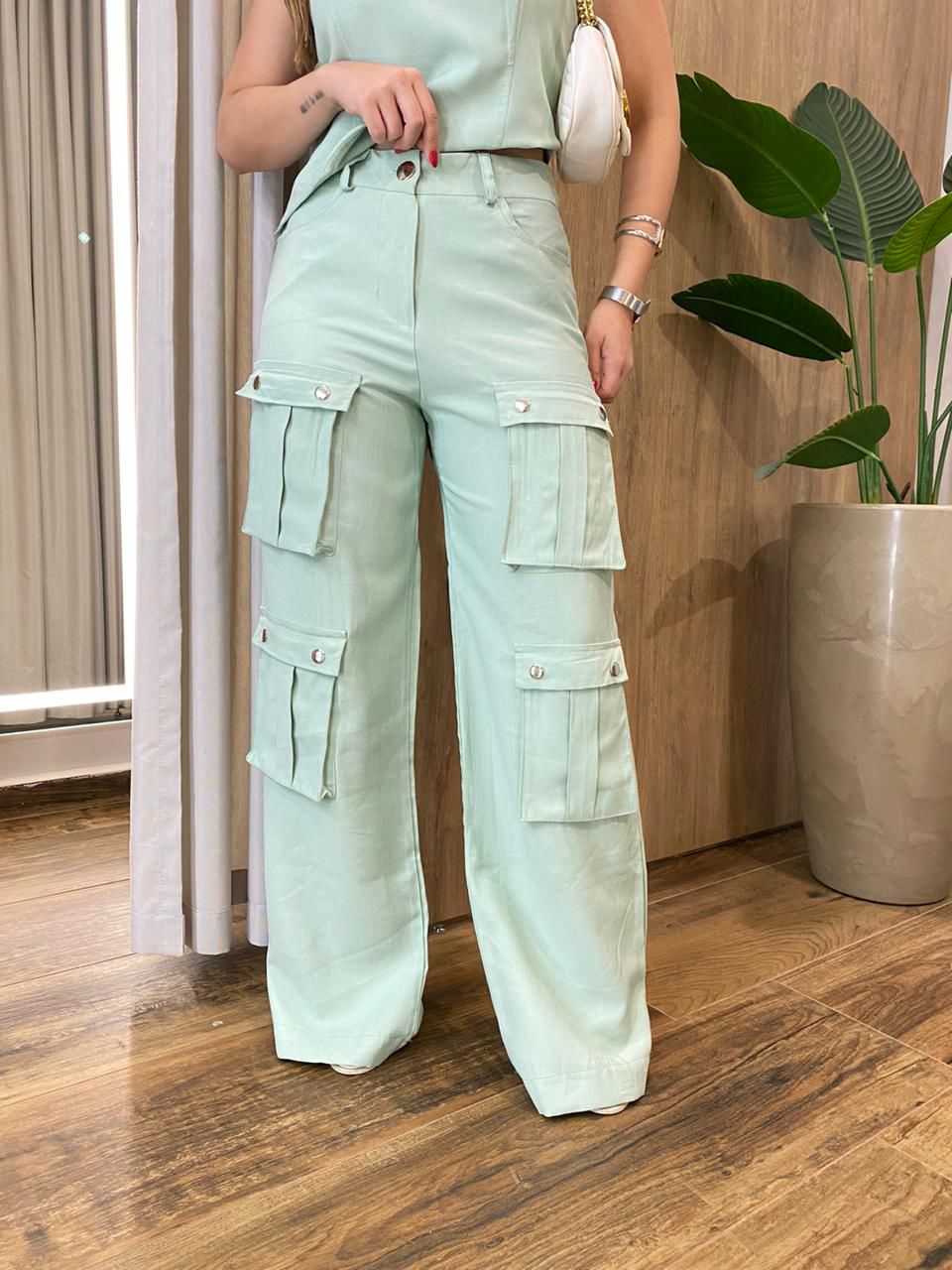 Conjunto Alfaiataria Cargo Elora