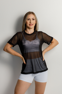 Blusa Oversized Fitness Luara