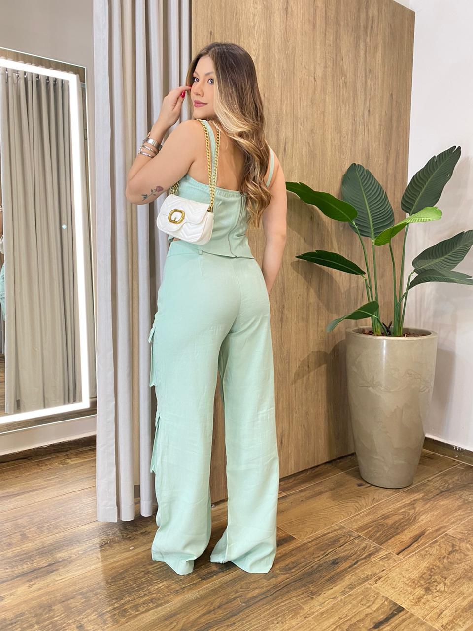 Conjunto Alfaiataria Cargo Elora